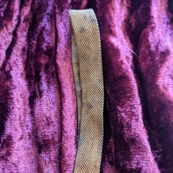 Whiting and Davis vintage WWll era gold mesh wristlet bag - Picture 4 of 7